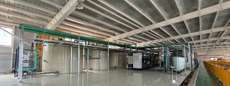 Copper foil production EDI system 1