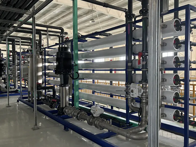 Copper foil production EDI system 4