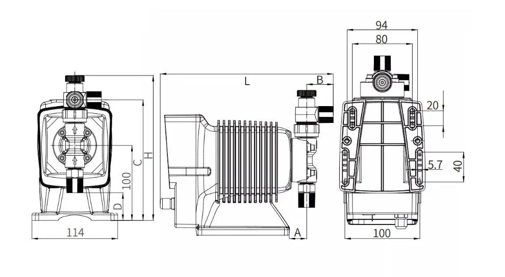 electromagnetic dosing pump details