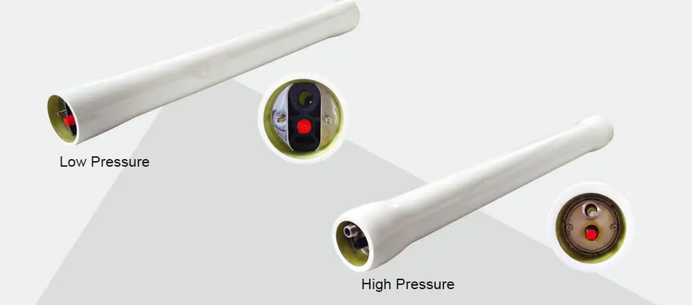 ro system membrane housing end port