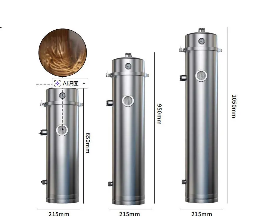 visible ultrafiltration membrane water filter