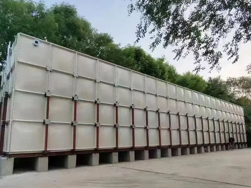 GRP water tank