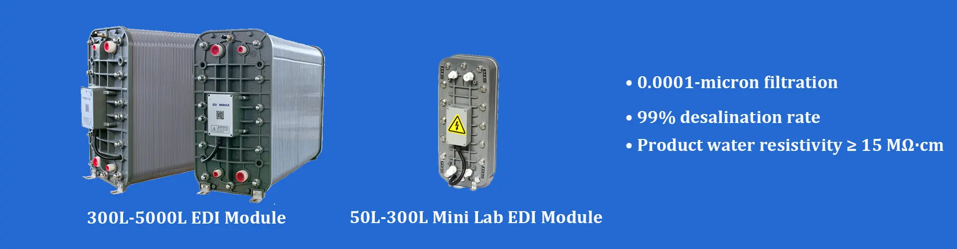 Edi Module Tank EDI Modules Replacement - Water Treatment Products Supplier In China