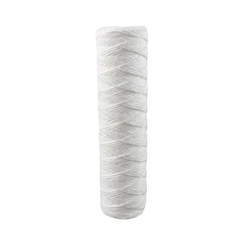 10 inch string wound sediment water filter cartridge