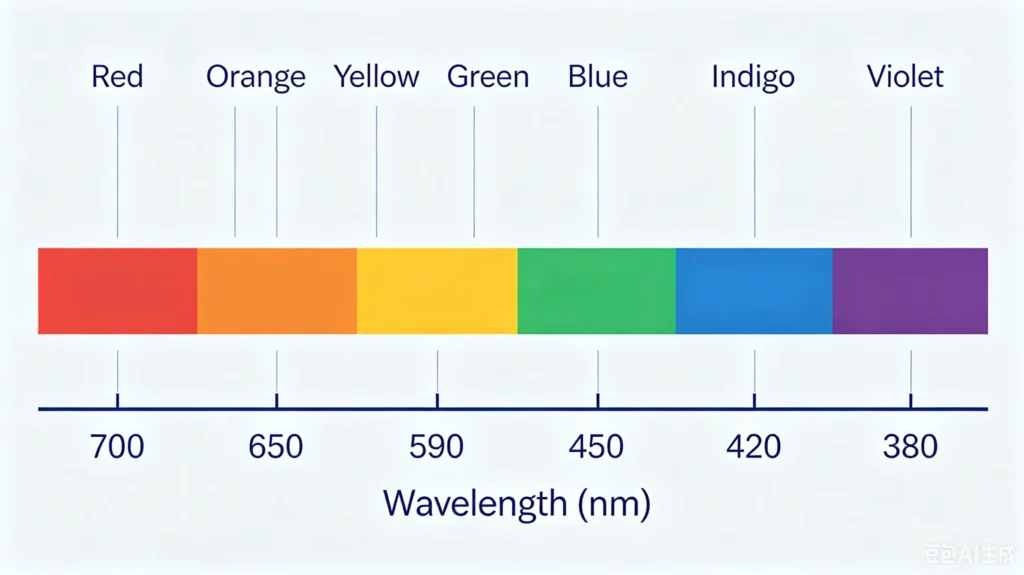 Light Spectrum Diagram