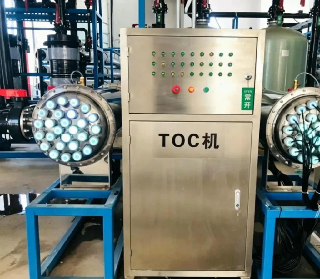TOC remover by UV