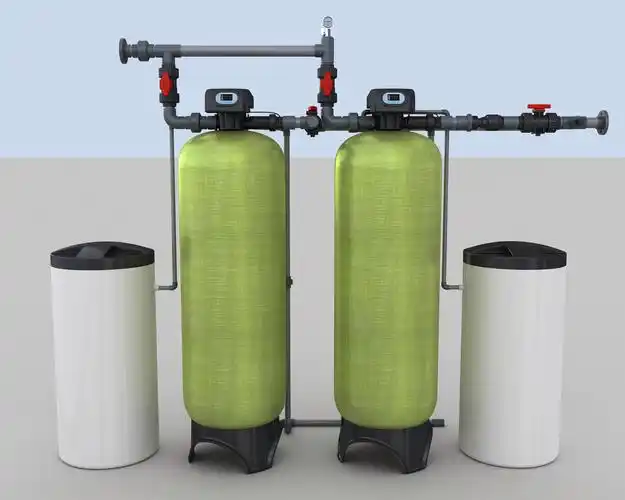 Water Softener Industrial Installation